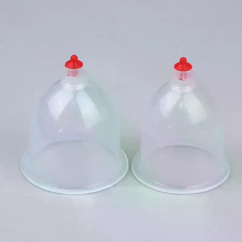 Plastic Vacuum Cupping Cups | Massage & Spa Suction Set 5/10pc Cupping Massage Set QXL