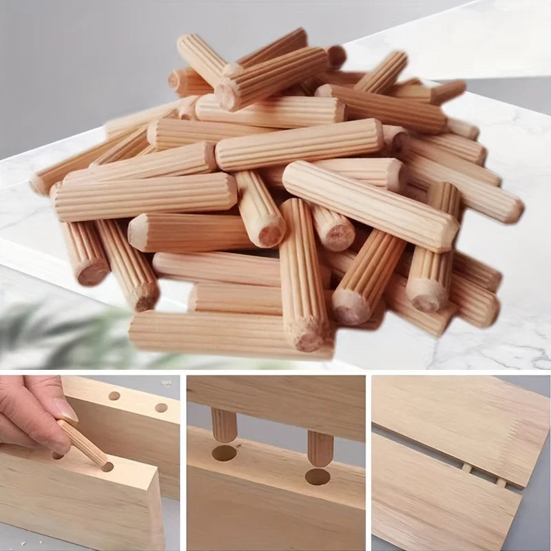 Wooden Dowel Pins for Furniture & Woodworking Projects Wooden Dowel Pins QXL
