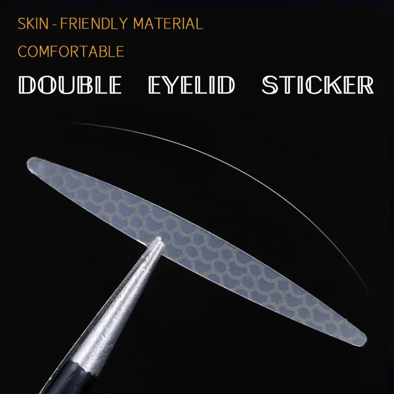 Invisible Double Eyelid Tape – 6-Sheet Mesh-Lace Slim & Wide Eyelid Shaping Tape QXL