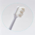 Ultra-Fine Soft Bristle Adult Toothbrush | Deep Clean Soft Bristle Toothbrush QXL wavy white