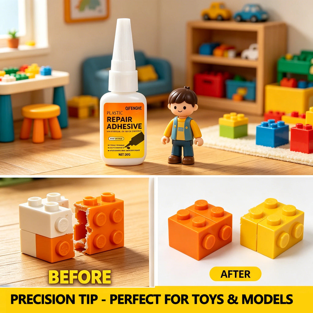 Universal Waterproof Plastic Repair Glue | Strong Liquid Adhesive Plastic Repair Glue QXL