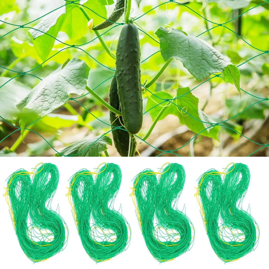 Heavy-Duty Polyester Garden Trellis Netting – Climbing Plants Garden Trellis Netting QXL