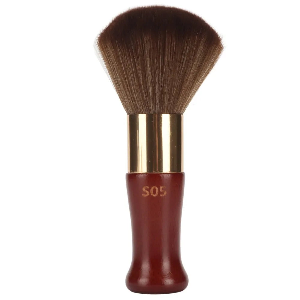Professional Neck Duster Brush | Soft Nylon & Wooden Handle Neck Duster Brush QXL A