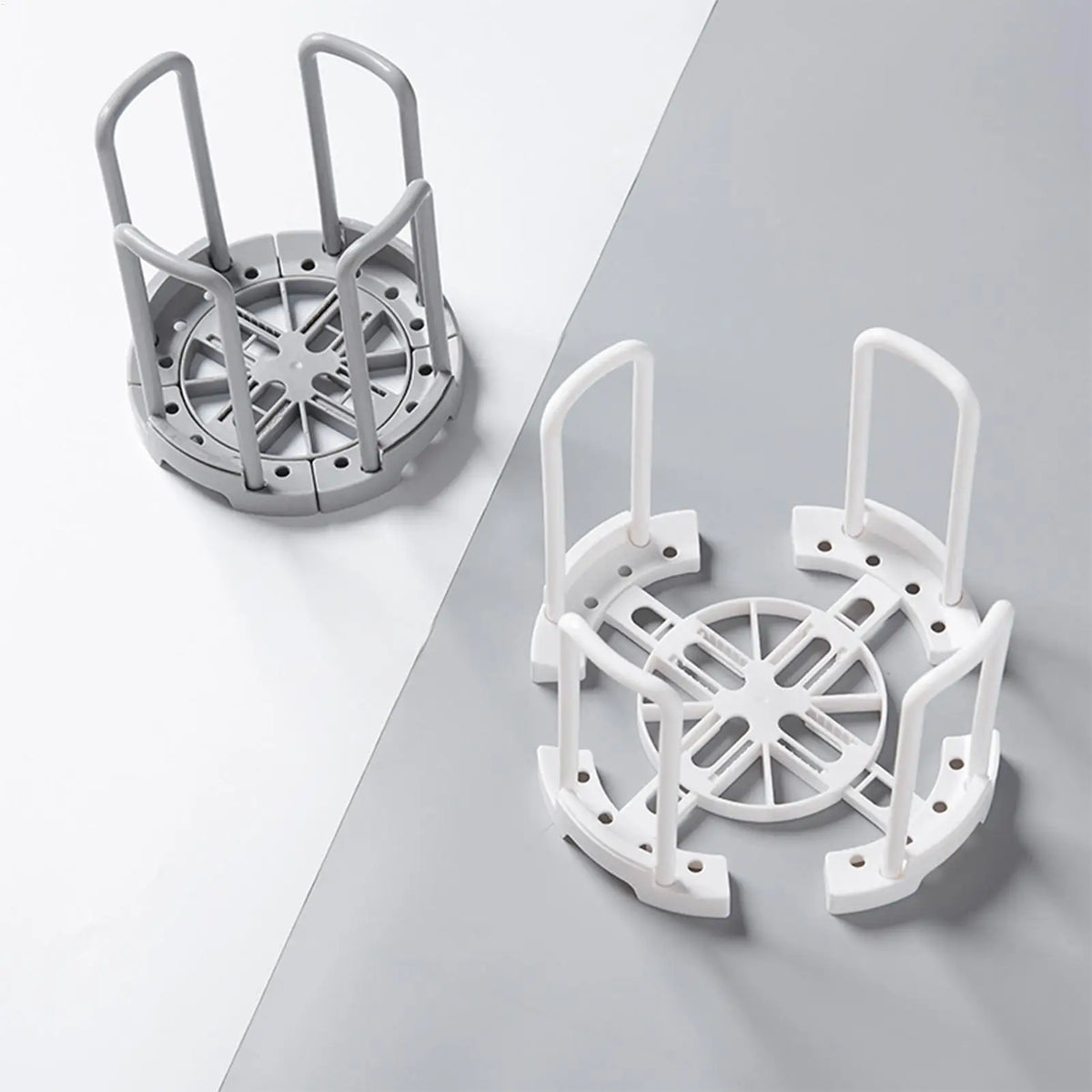 Telescopic Bowl & Plate Holder | Adjustable Kitchen Rack Kitchen Dish Rack QXL