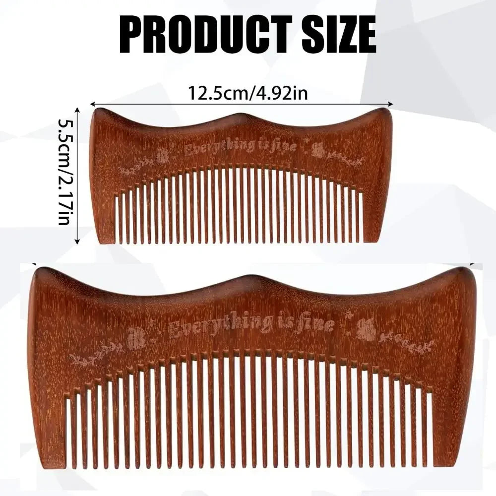 Sandalwood Birthing Comb | Natural Labor Tool – 4 Styles Birthing Comfort Tool QXL