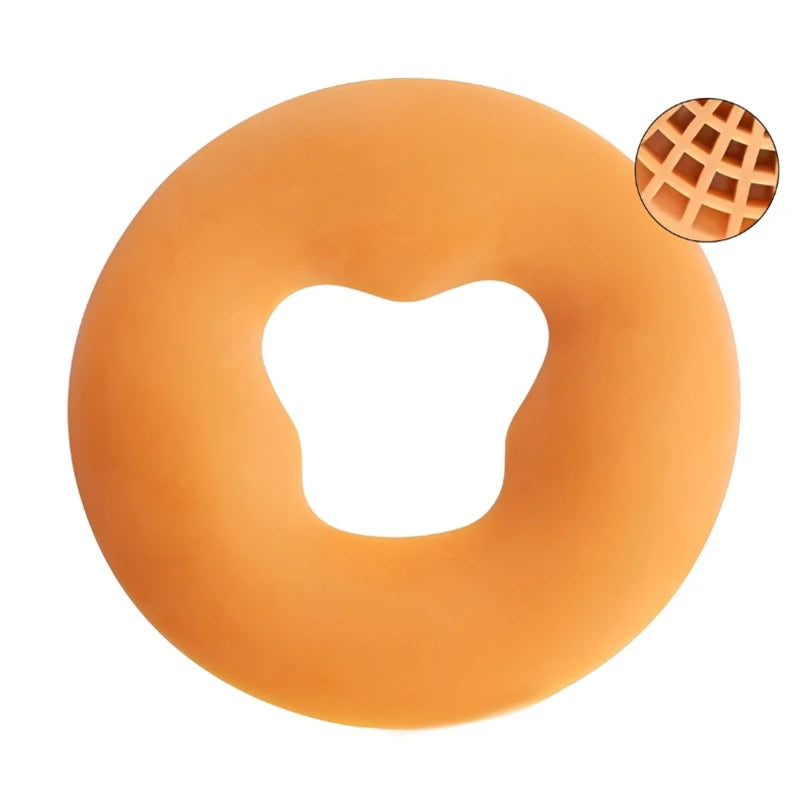 Silicone SPA Beauty Headrest Pillow | Non-Slip Salon Cushion Salon Headrest Pillow QXL Orange