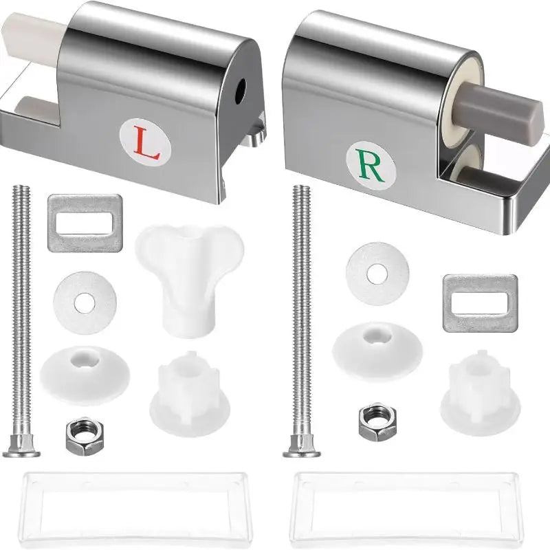 Universal Soft Close Toilet Seat Hinges | Adjustable ABS Toilet Seat Hinges QXL