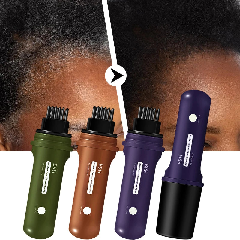 Hair Dye Stick with Built-In Comb | Gray Touch-Up Pen Hair Dye Stick QXL