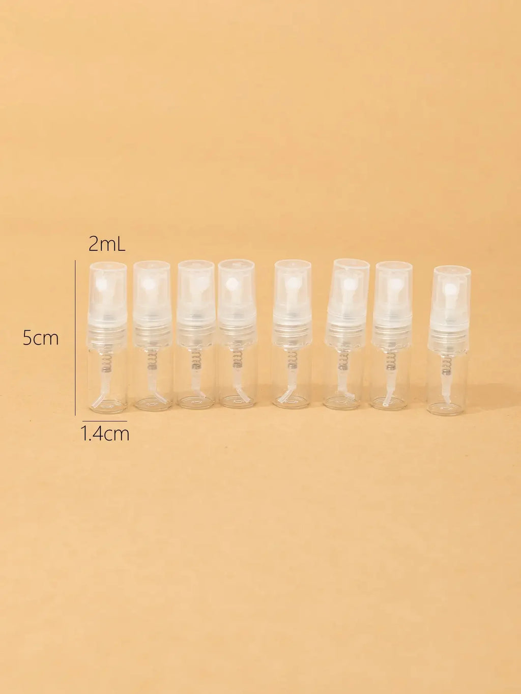 Mini Glass Perfume Spray Bottles 2–10ml | Travel Set 8/16pc Perfume Spray Bottle QXL