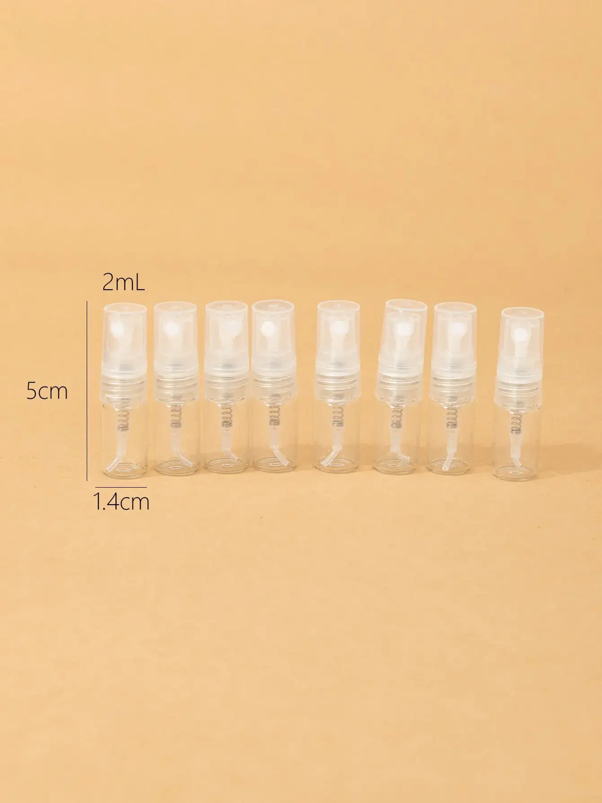 Mini Glass Perfume Spray Bottles 2–10ml | Travel Set 8/16pc Perfume Spray Bottle QXL