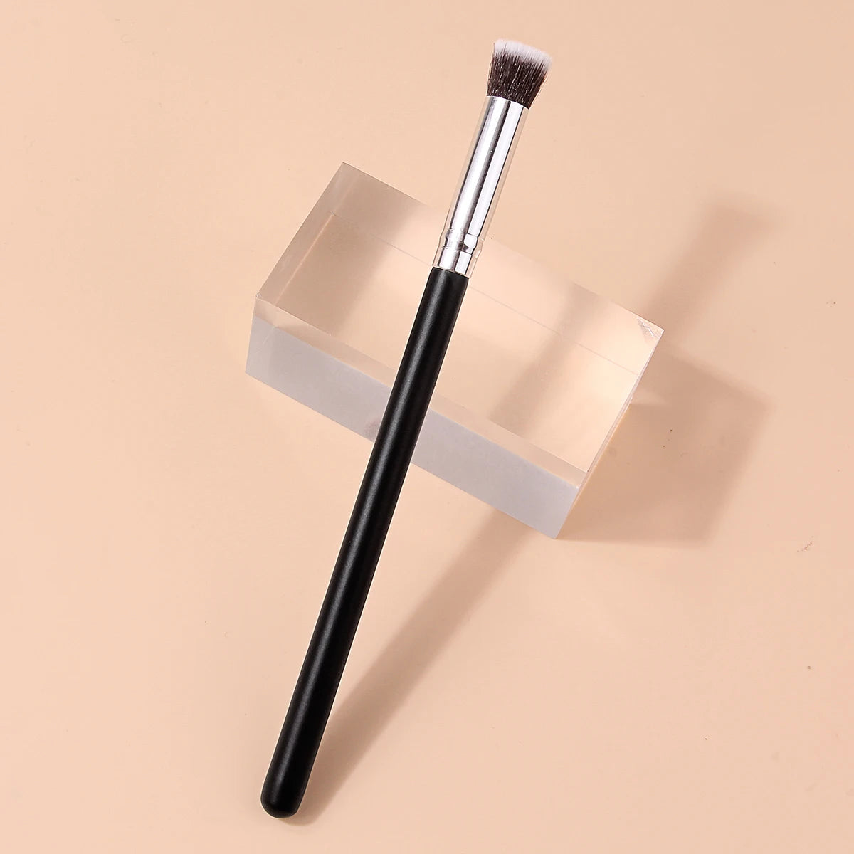 KOSSHOW Precision Concealer Brush – Nylon Tip, Wood Handle Concealer Brush QXL