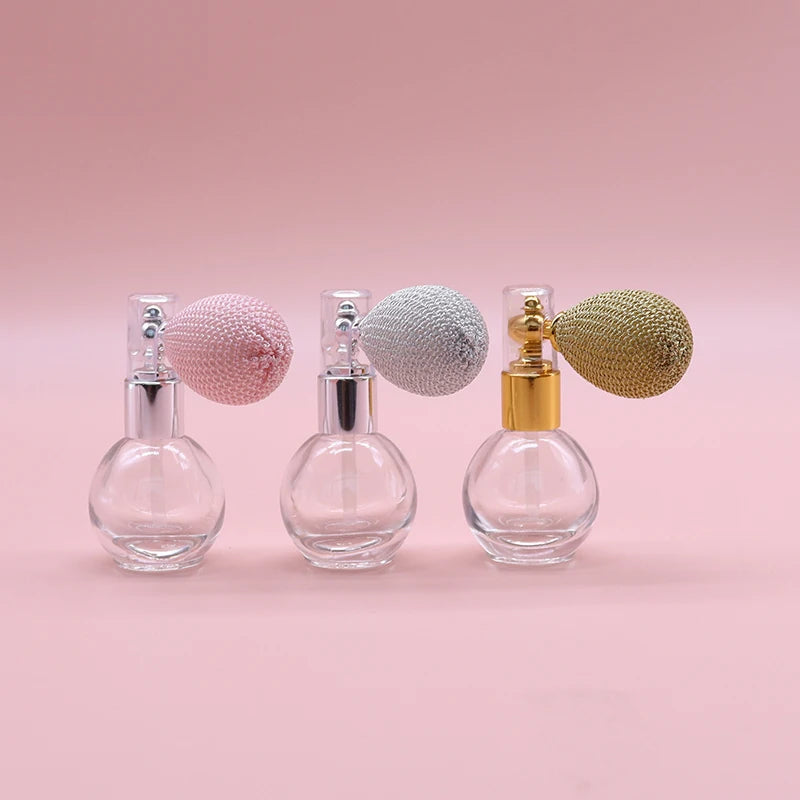 15ml Glass Balloon Perfume Spray Atomizer | Refillable Bottle Perfume Atomizer Bottle QXL