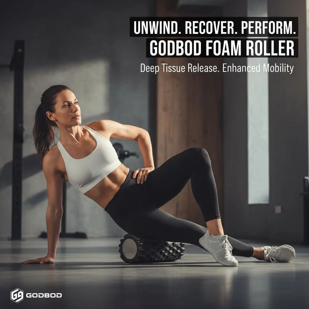 Lightweight Hollow Yoga Foam Roller | Fascia Body Massage Yoga Foam Roller QXL