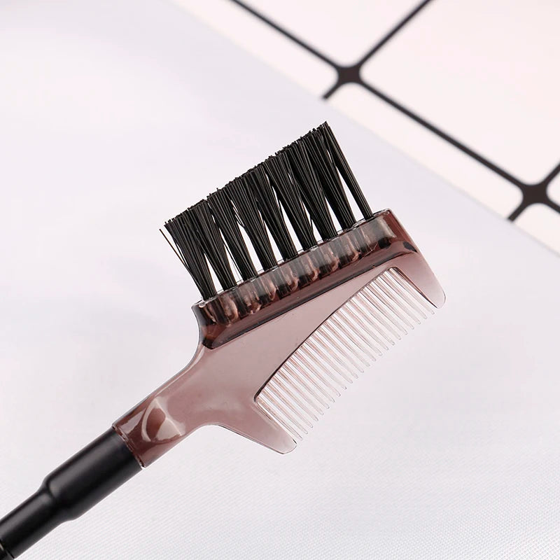 Double-Ended Eyebrow Comb & Brush | Eyelash Applicator Eyebrow Comb Brush QXL