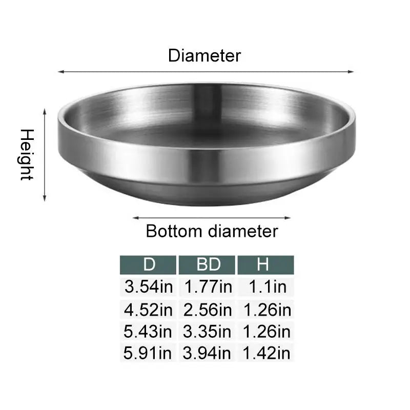 Thickened 201/304 Stainless Steel Bowl | Kitchen & Dining Stainless Steel Bowl QXL