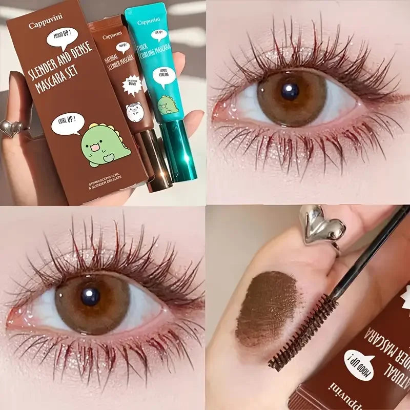 VERONNI Volumizing Mascara – Black & Brown Waterproof Set Mascara QXL