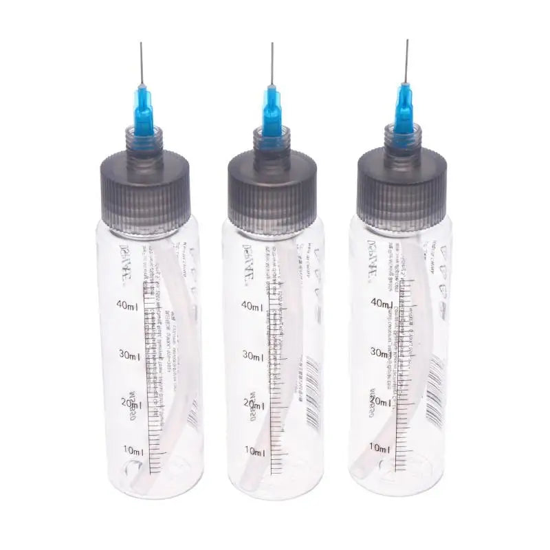 3-Pack Airbrush Paint Mixing Bottles | Wash-Free Spray Set Airbrush Paint Bottles QXL