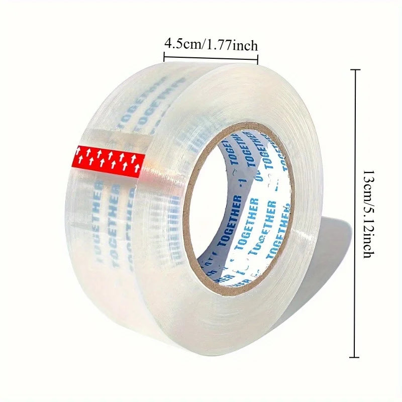 Clear Packaging Tape Roll – Strong Transparent Shipping Tape Packaging Tape QXL 1 roll