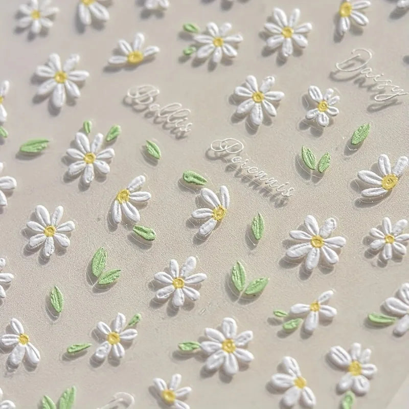 2-Pack Hypoallergenic Glitter Nail Decals | Self-Adhesive Nail Art Decals QXL
