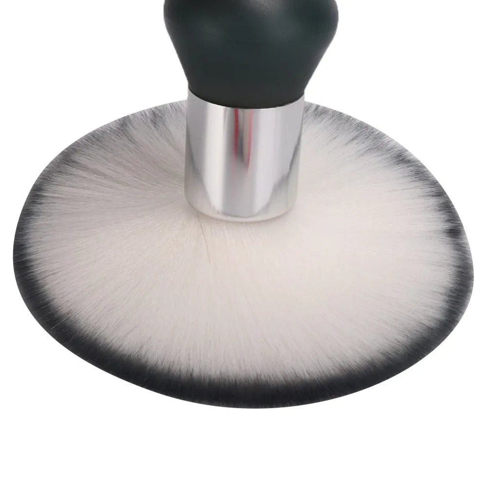 Professional Neck Duster Hair Sweep Brush | Soft Nylon Stand-Up Salon Neck Duster Brush QXL