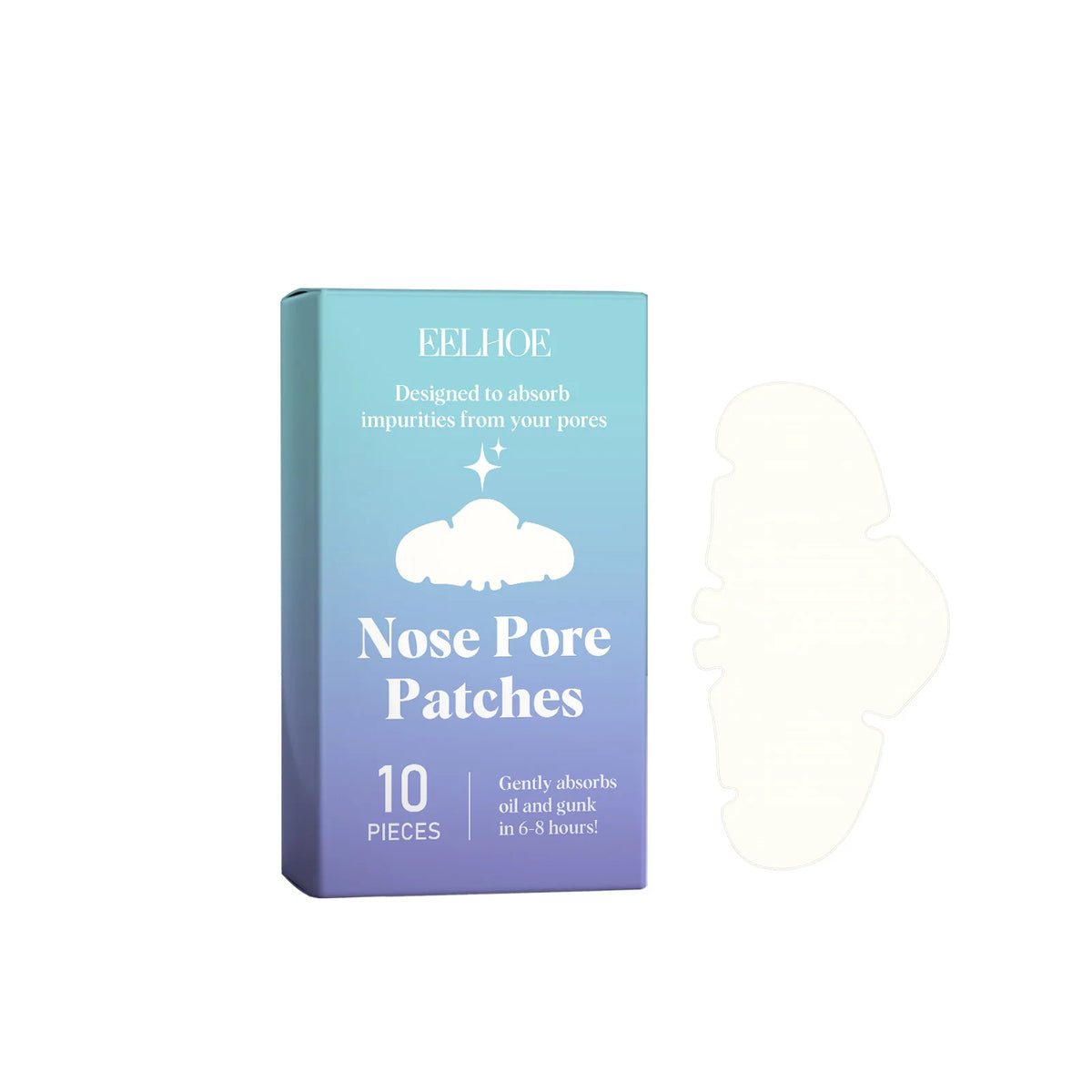 Nose Blackhead Remover Pore Cleansing Patches | 10–30 Pack Pore Cleansing Strips QXL 10pcs boxed 1