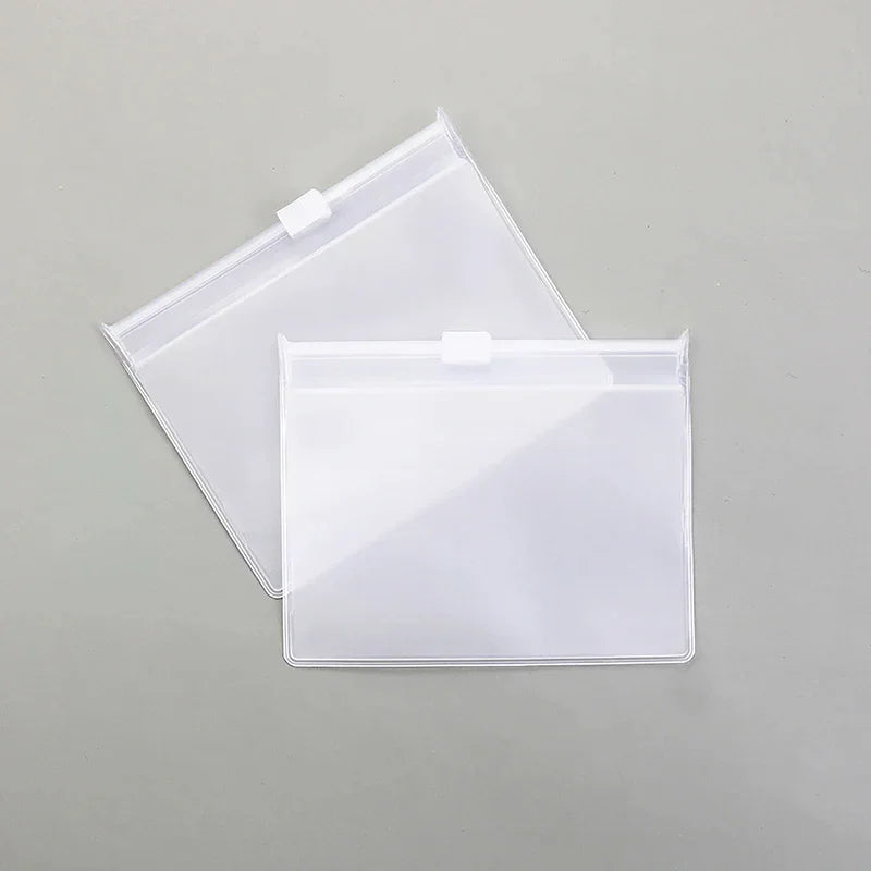Clear Zippered Pill Pouch Bags | Reusable EVA Travel Organizer Pill Storage Bags QXL
