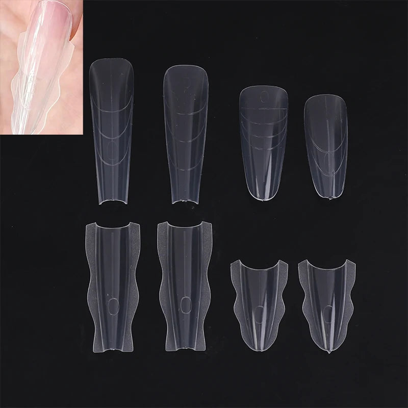 60-Pack Sandwich Dual Nail Forms | Quick Extension Molds Nail Extension Molds QXL