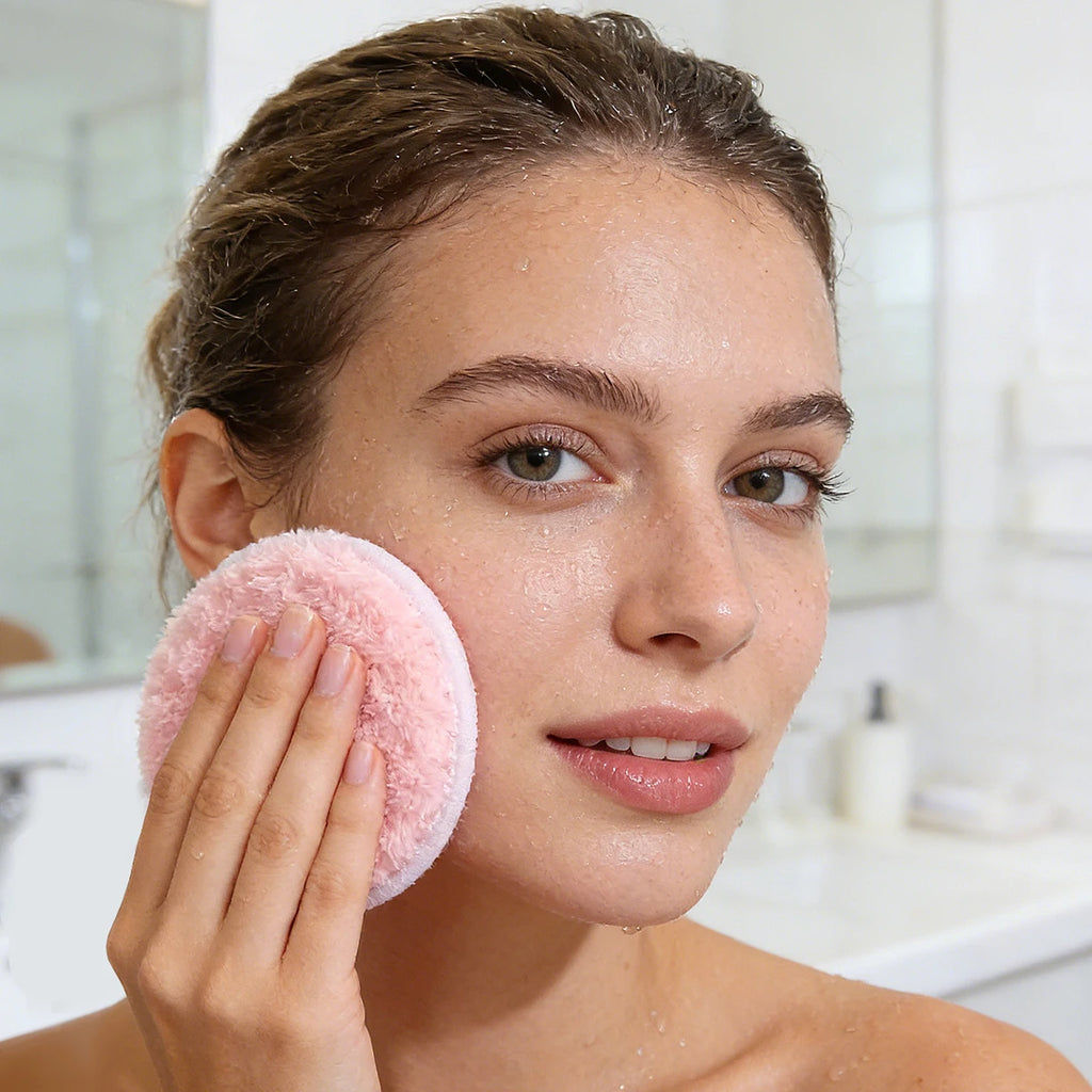 KOSSHOW 6-Pack Pink Makeup Sponge & Powder Puff Set Makeup Sponge Puff QXL