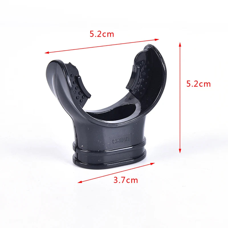 Silicone Diving Snorkel Mouthpiece Regulator Replacement Snorkel Mouthpiece QXL