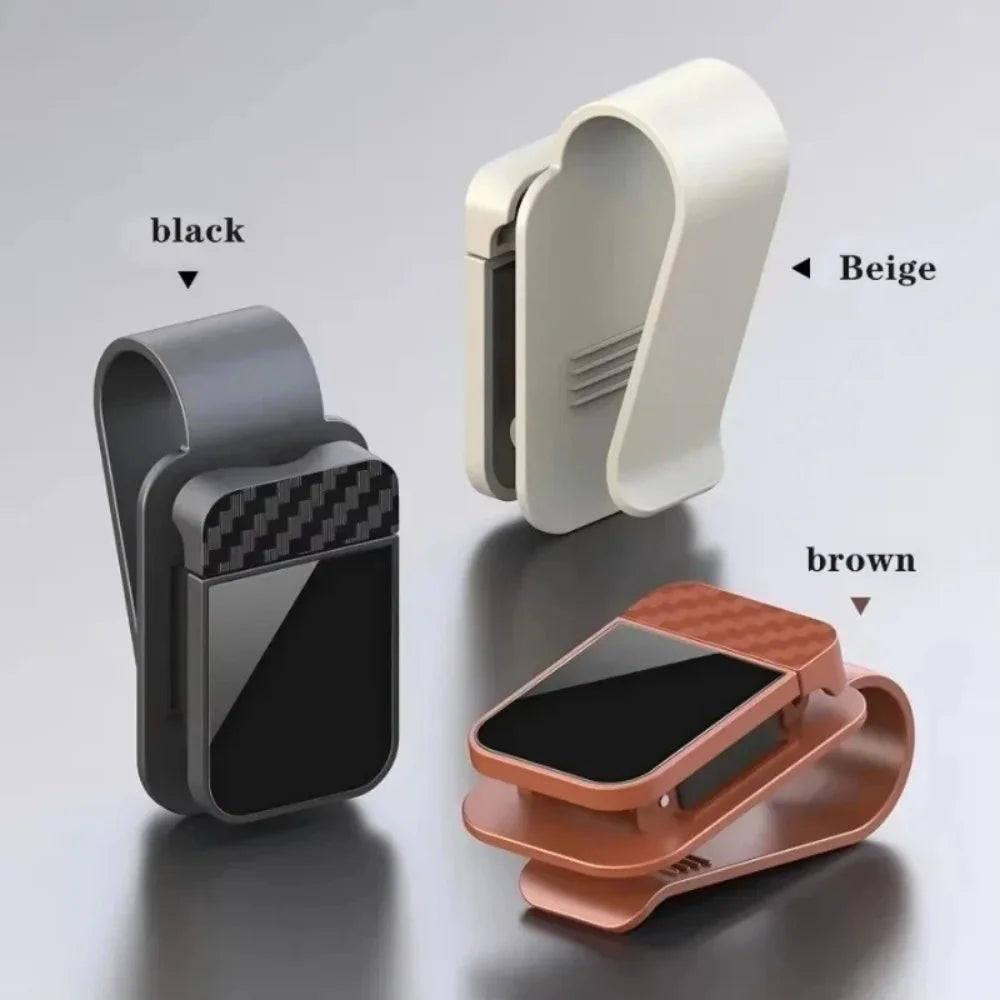 Car Sun Visor Sunglasses Clip Holder & Card Organizer Car Visor Glasses Clip QXL