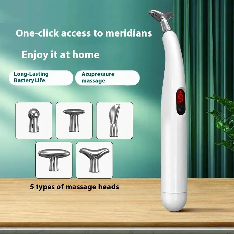5-in-1 Microcurrent Acupuncture Massage Pen | 9-Level Pulse Pulse Massage Pen QXL