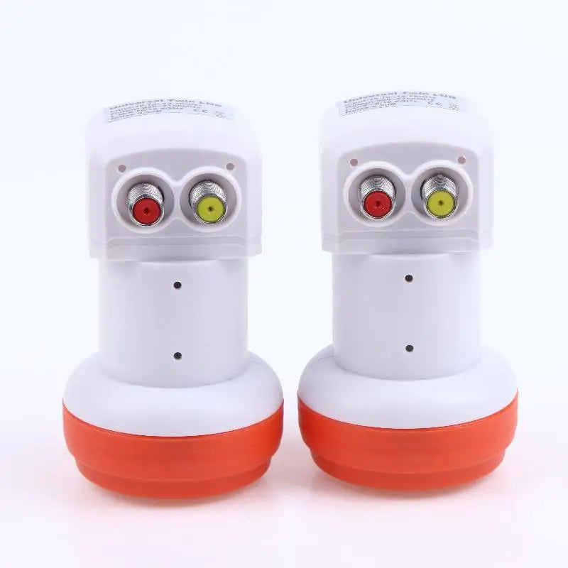 KU Band Twin Dual Output Universal LNB Converter | HD Satellite Satellite LNB Converter QXL 2Pcs