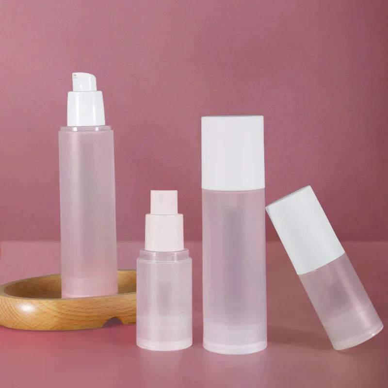 Refillable Vacuum Cosmetic Travel Bottles | Pump & Mist Spray Cosmetic Travel Bottle QXL