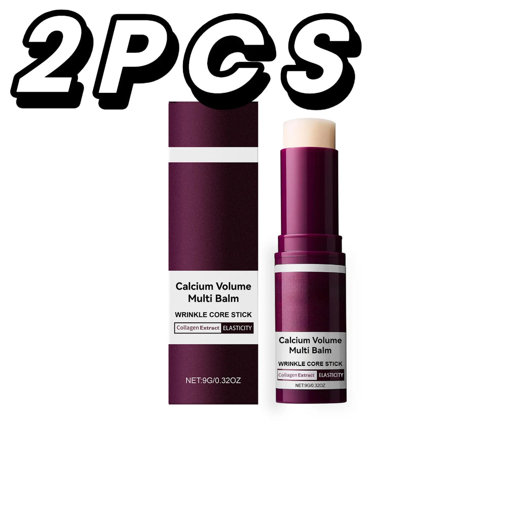 Hoygi Calcium Collagen Multi Balm Stick | Korean Moisturizer Moisturizing Balm Stick QXL 2PCS