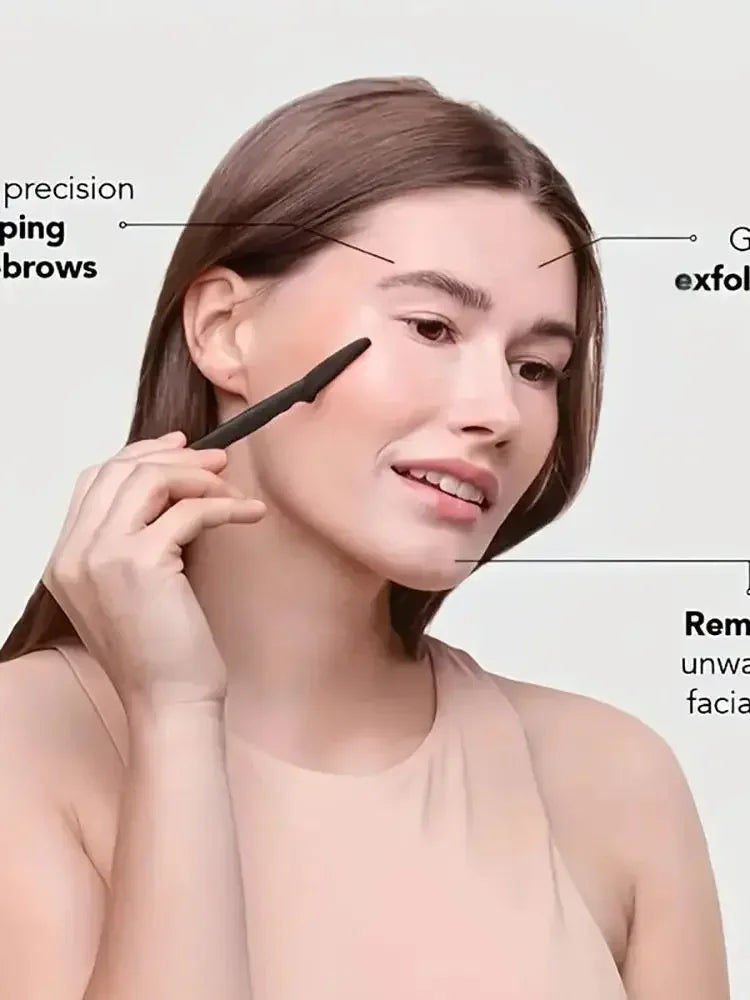 3/5-Pack Precision Eyebrow Razor & Dermaplaning Set Eyebrow Razor Set QXL