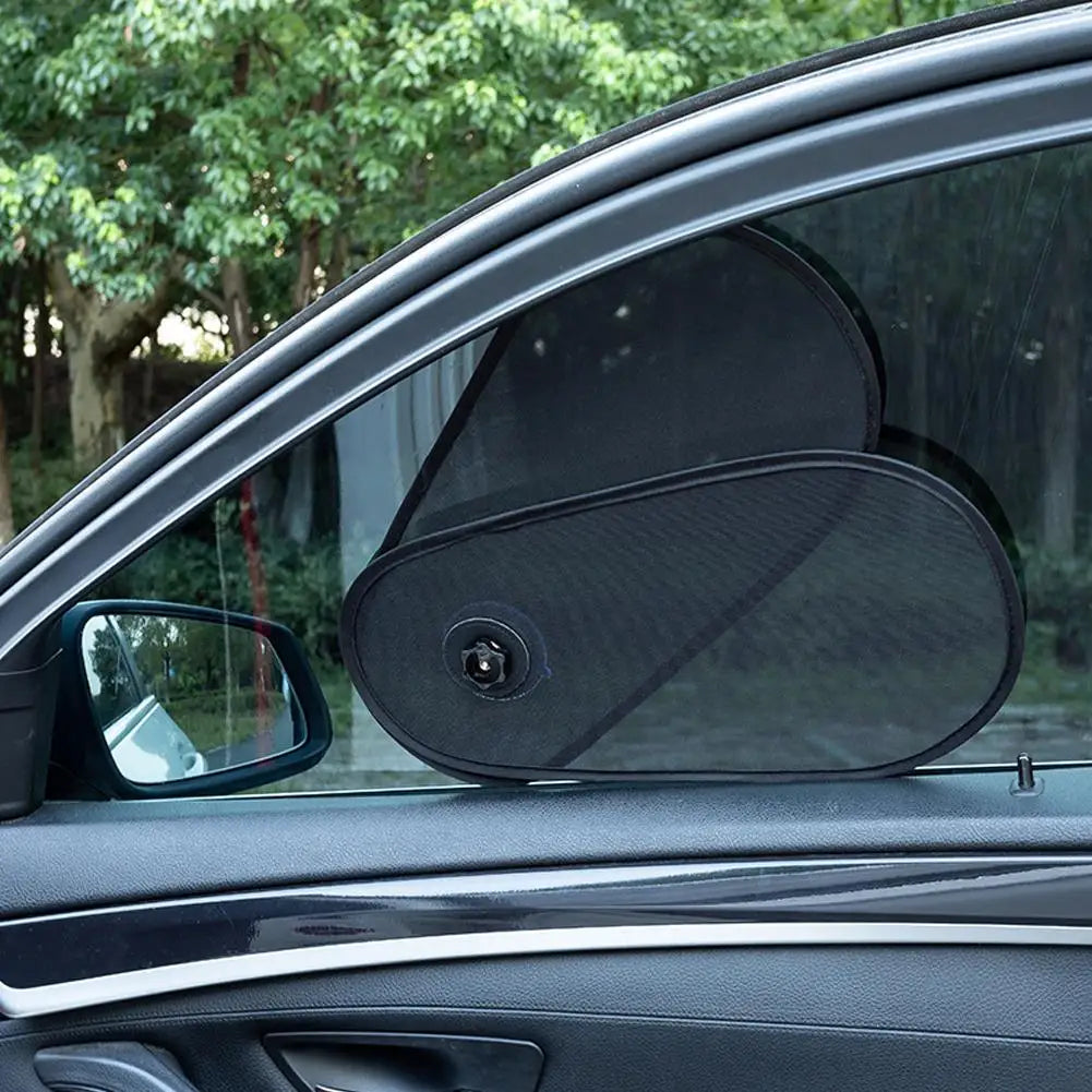 Car Window Sun Shade 180° Adjustable UV Block | Foldable Car Window Sun Shade QXL