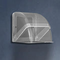 86 Type Waterproof Outdoor Socket Cover | Rainproof Box Socket Waterproof Cover QXL Transparent