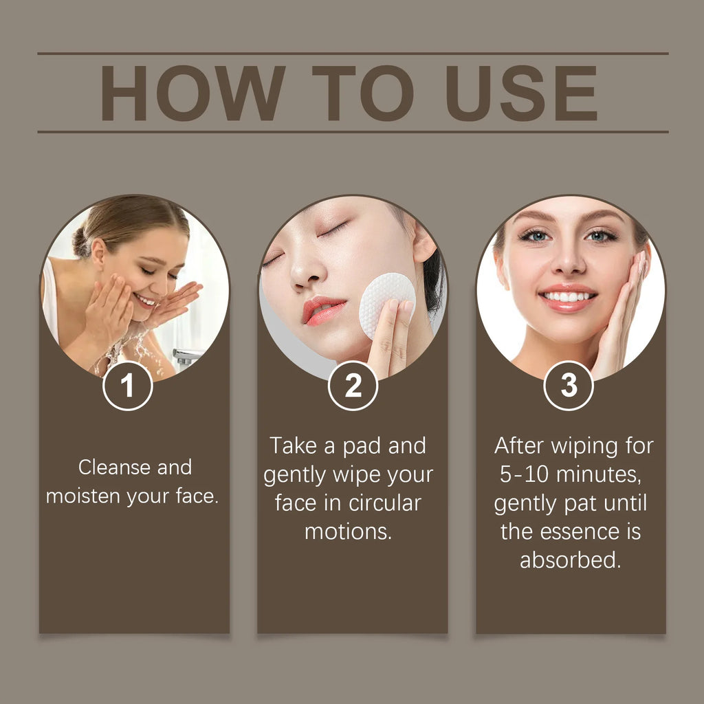 WOODSLEEP Calming Essence Pads – Sensitive Skin Barrier Essence Treatment Pads QXL