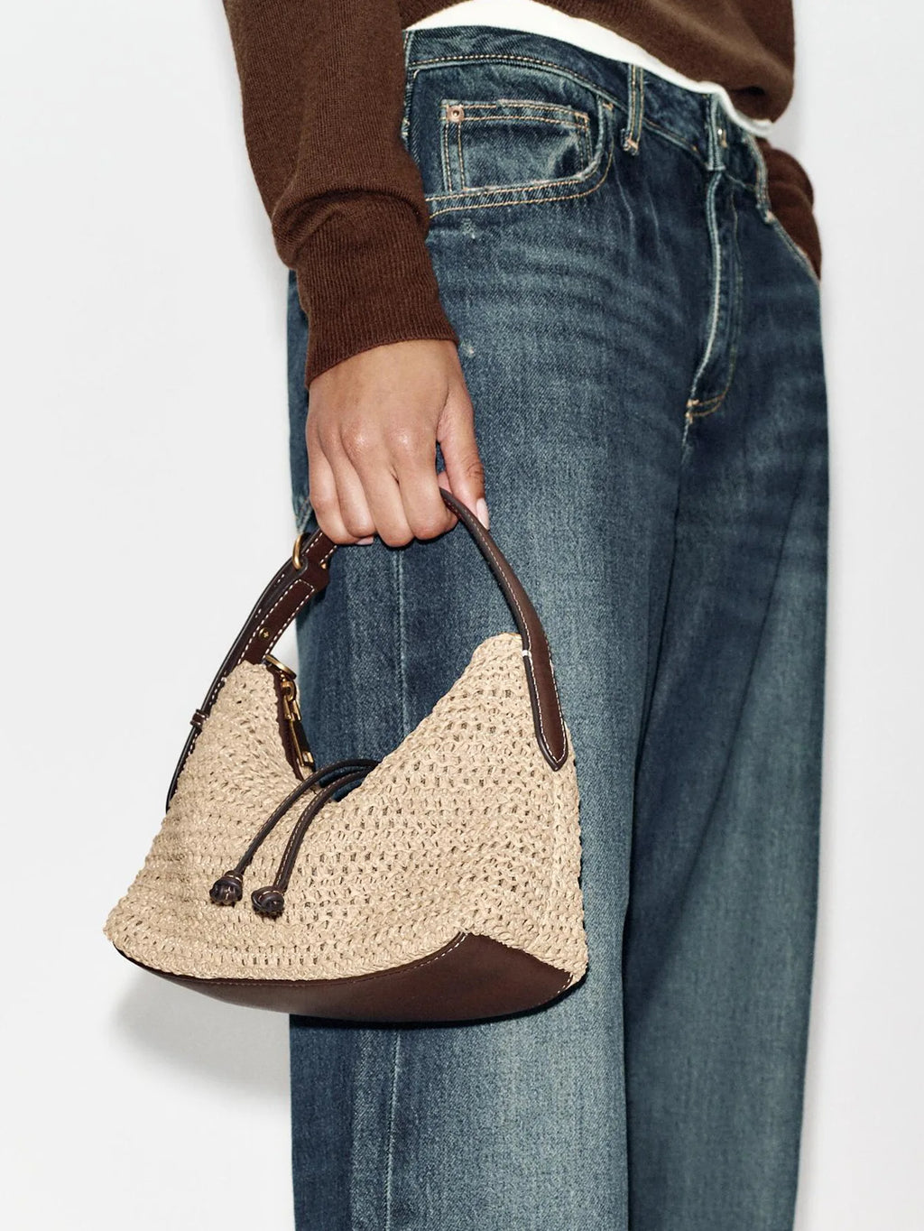 Luxury Leather Crossbody Diaper Bag | Large Tote for Women Crossbody Diaper Bag QXL