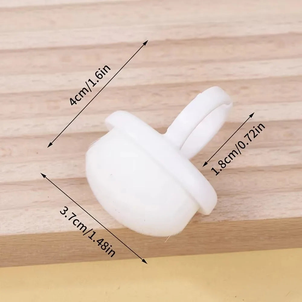 Ring Nail Dust Brush | Finger Buckle Gel Cleaning Tool Nail Dust Brush QXL