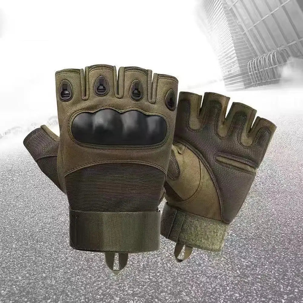 Half-Finger Motorcycle Gloves | Anti-Slip Waterproof Riding Gloves Motorcycle Riding Gloves QXL