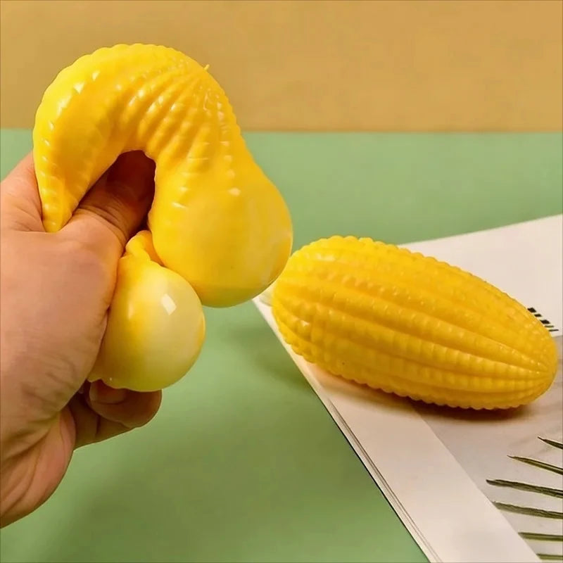 Squishy Corn Slow-Rising Fidget Toy | Soft TPE Squeeze Toy Squishy Fidget Toy QXL