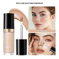 ibcccndc Full Coverage Concealer – Oil-Free Long-Wear Matte Liquid Concealer QXL 1 SNOW