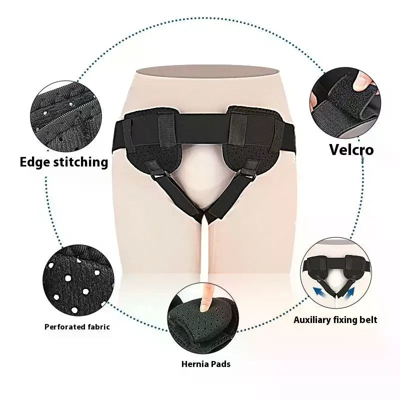 Adjustable Groin Support Belt with Removable Compression Pads Groin Support Belt QXL