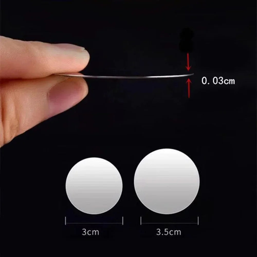 Magnetic Metal Plate Sticker for Car Phone Mount | 1/3/5-Pack Phone Mount Accessory QXL
