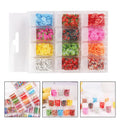 12-Box Polymer Clay Fruit Nail Art Slices | DIY Decorations Nail Art Slices QXL Default Title