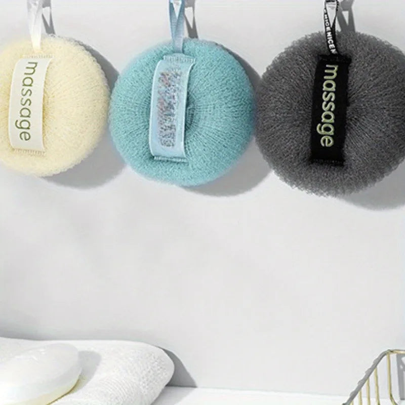 Exfoliating Bath Sponge Ball for Adults | Deep Cleanse & Lather Bath Sponge Ball QXL