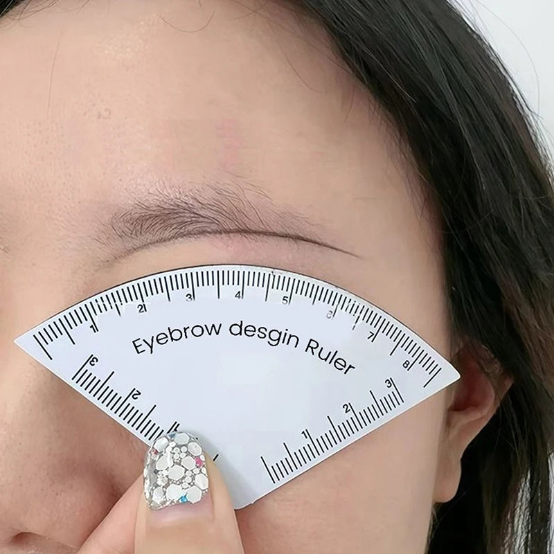 Eyebrow Mapping Ruler | Microblading Shaping Stencil Tool Eyebrow Mapping Stencil QXL Default Title