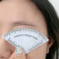 Eyebrow Mapping Ruler | Microblading Shaping Stencil Tool Eyebrow Mapping Stencil QXL Default Title