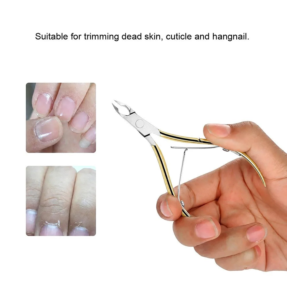 Heavy-Duty Stainless Steel Toenail Clipper & Cuticle Nipper Toenail Clipper QXL